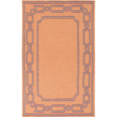 Alabaster Cottage Tangerine/Sage/Sangria Area Rug