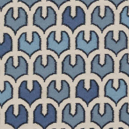 Alamo Modern Blue/Beige Area Rug