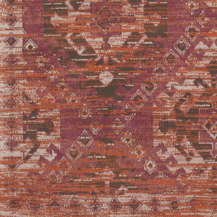 Pistoia Traditional Burnt Orange Area Rug