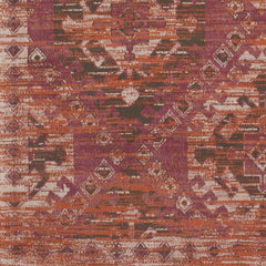 Pistoia Traditional Burnt Orange Area Rug