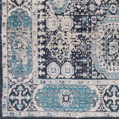 Pesaro Traditional Navy/Light Gray Area Rug
