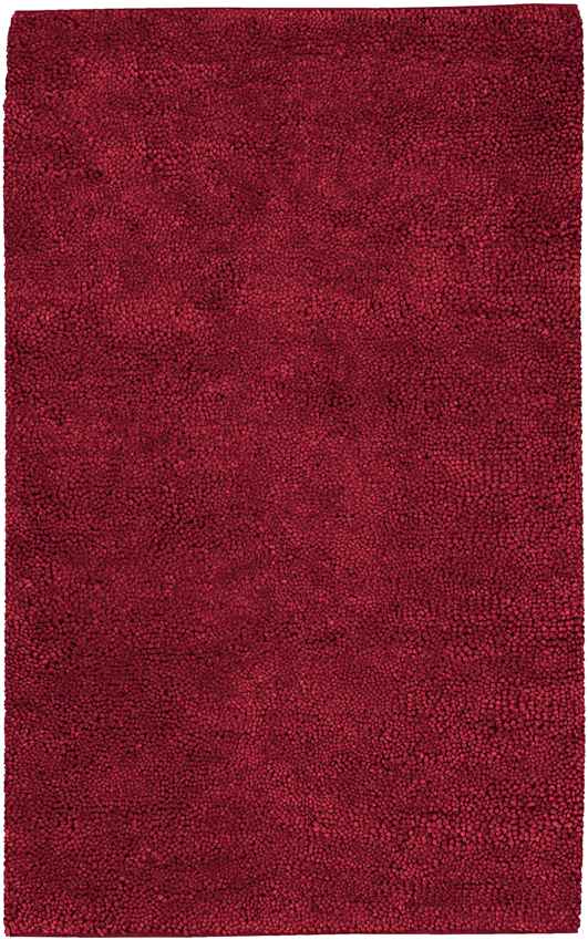 Geron Modern Red Area Rug