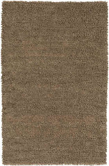 Geron Modern Dark Brown Area Rug