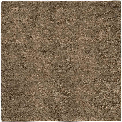 Geron Modern Dark Brown Area Rug