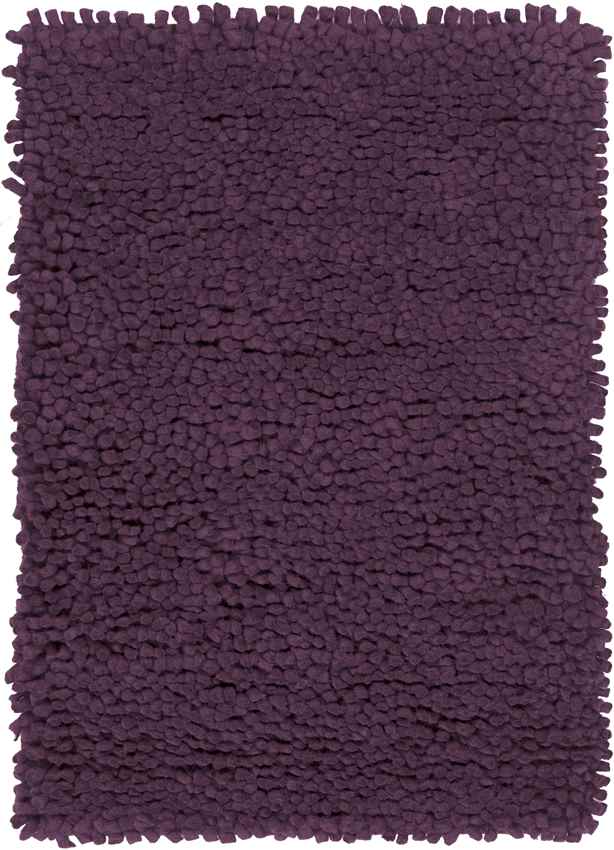 Geron Modern Prune Purple Area Rug