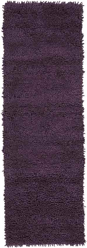 Geron Modern Prune Purple Area Rug