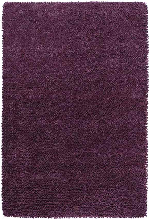 Geron Modern Prune Purple Area Rug