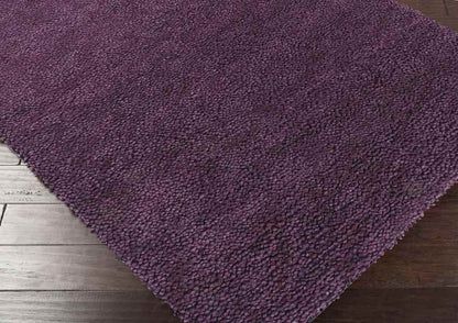 Geron Modern Prune Purple Area Rug