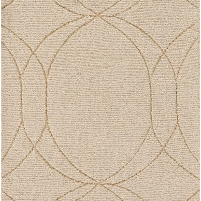 Arabi Modern Khaki Area Rug