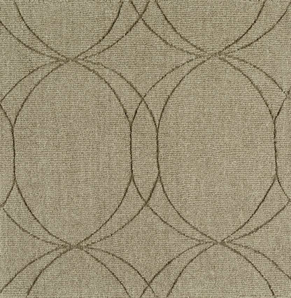 Arabi Modern Olive Area Rug