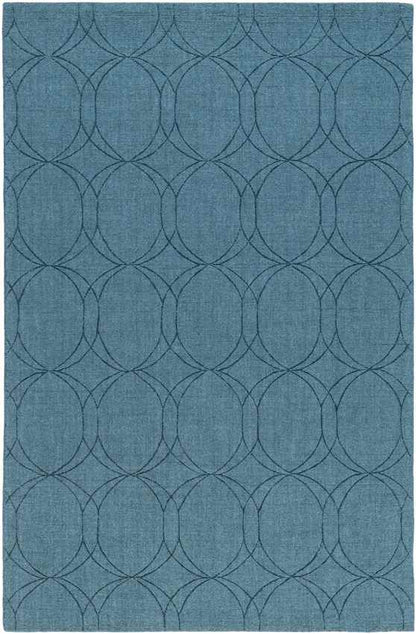 Arabi Modern Blue Area Rug