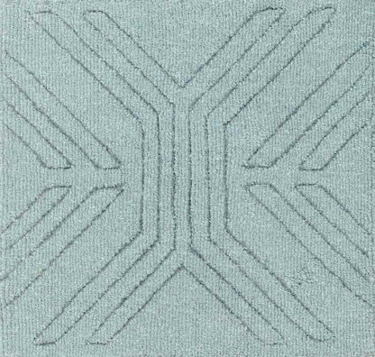 Maureen Modern Blue Area Rug