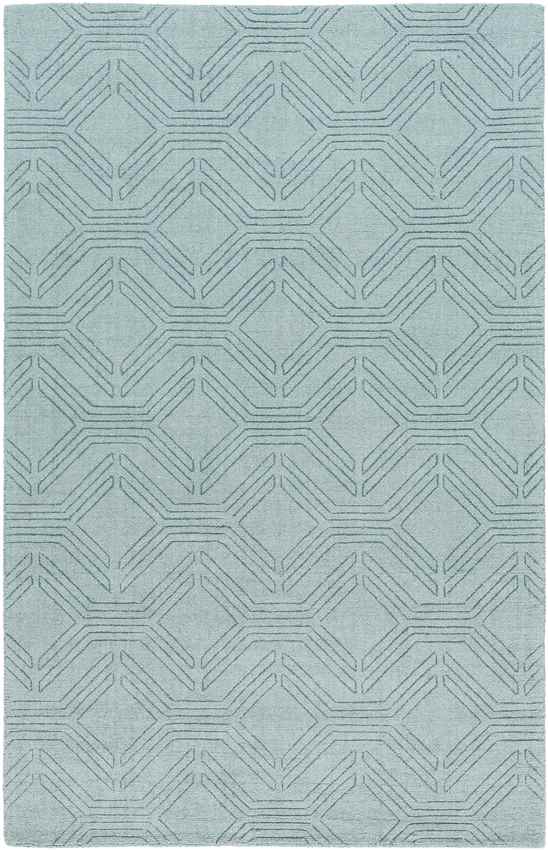 Maureen Modern Blue Area Rug