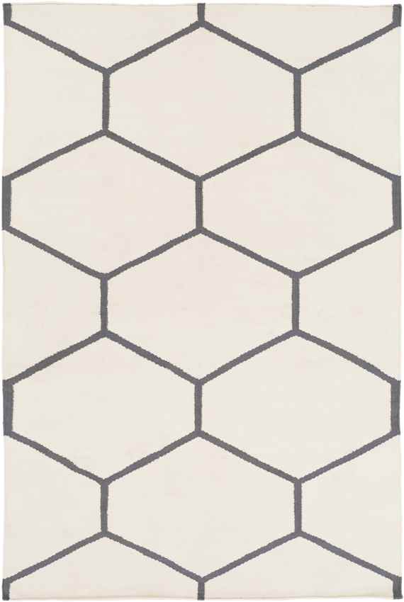 Arvada Modern Gray/Ivory Area Rug