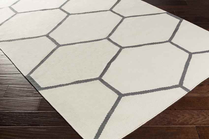 Arvada Modern Gray/Ivory Area Rug