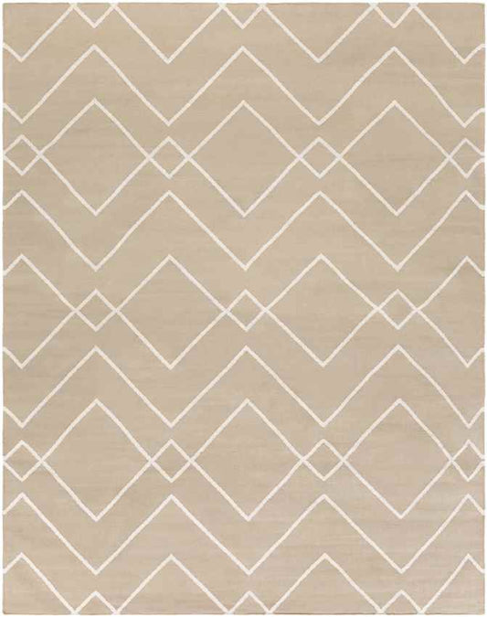 Arvin Modern Taupe/Ivory Area Rug