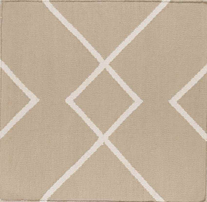 Arvin Modern Taupe/Ivory Area Rug