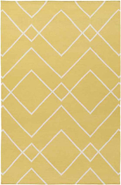 Arvin Modern White/Gold Area Rug