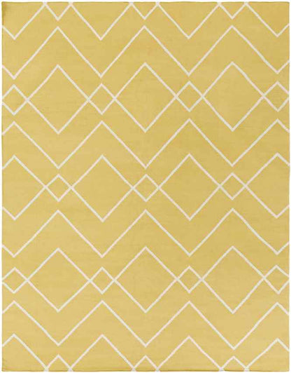 Arvin Modern White/Gold Area Rug