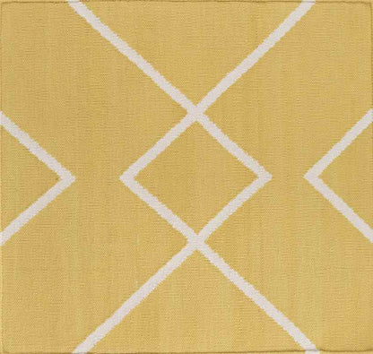 Arvin Modern White/Gold Area Rug