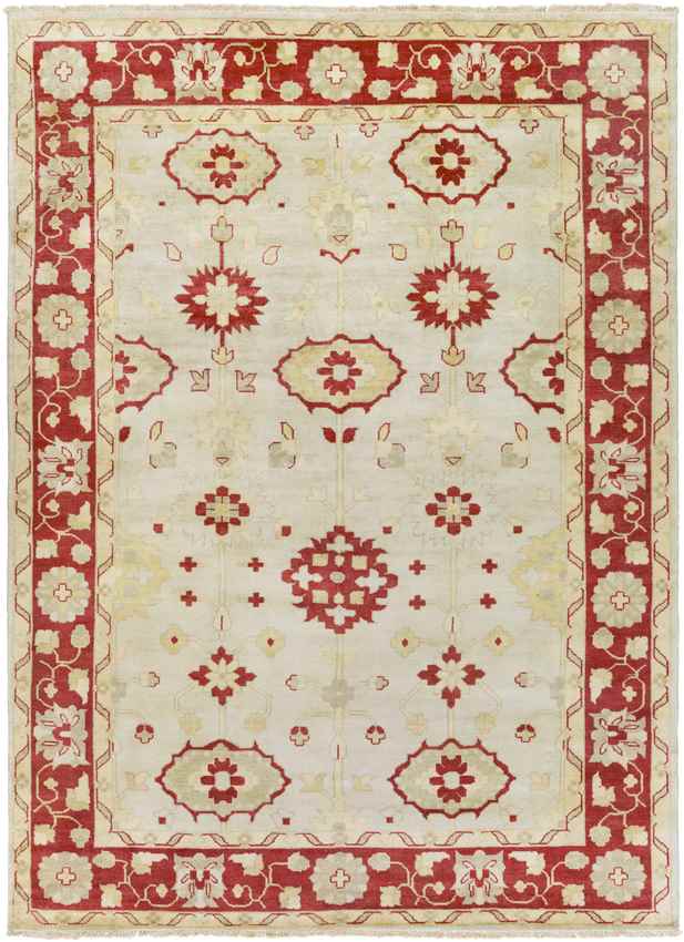 Taranto Traditional Rust Area Rug