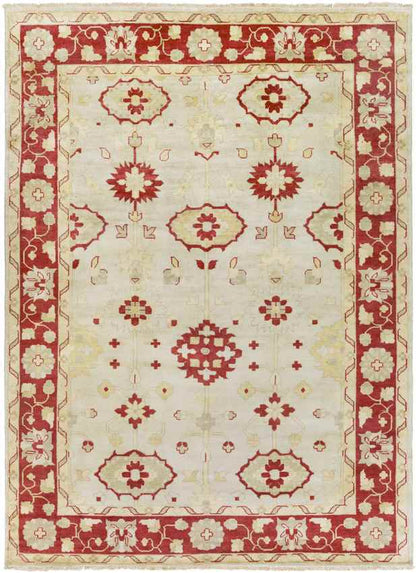 Taranto Traditional Rust Area Rug