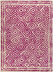 Ashland Modern Pink/Beige Area Rug