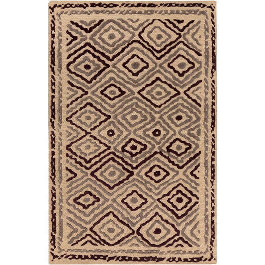 Ashville Global Taupe Area Rug