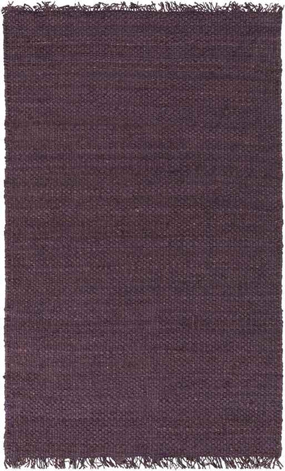 Shyann Cottage Jute Purple Area Rug
