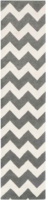 Zwiep Modern Gray/Ivory Area Rug