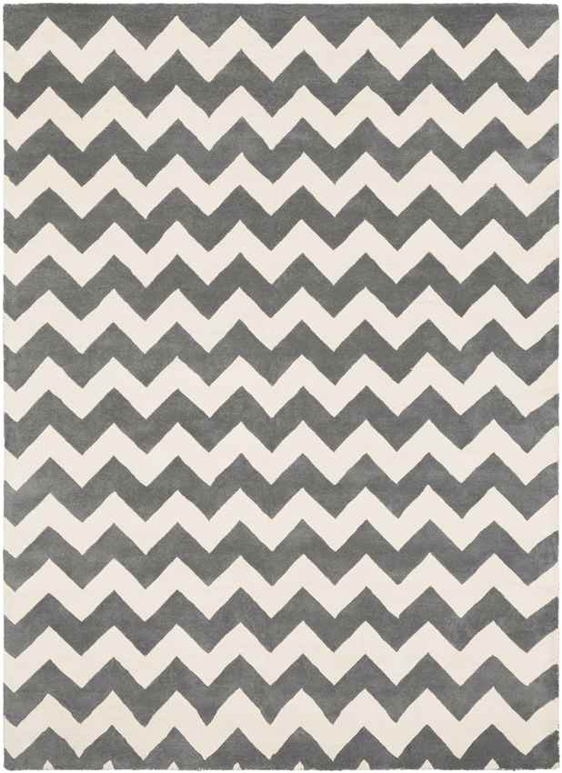 Zwiep Modern Gray/Ivory Area Rug