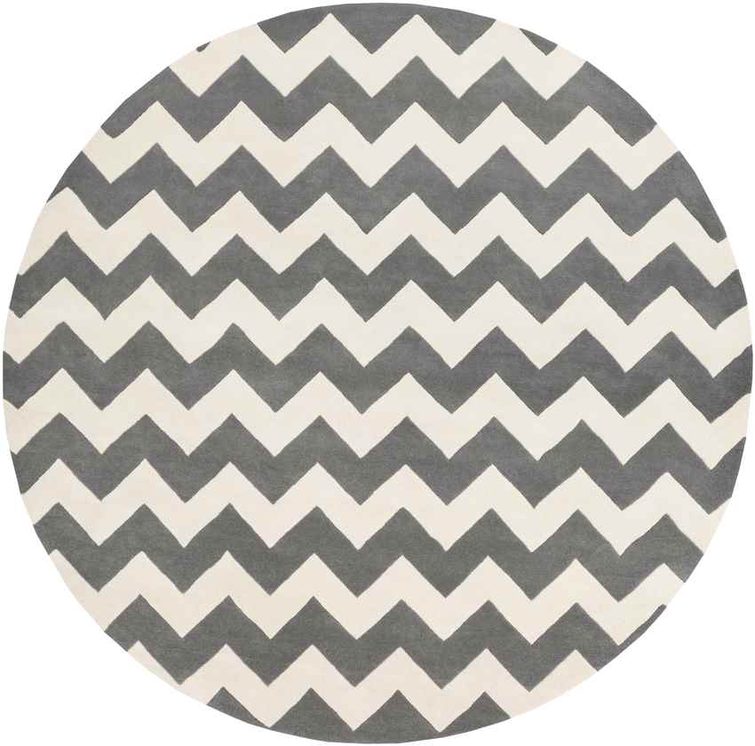 Zwiep Modern Gray/Ivory Area Rug