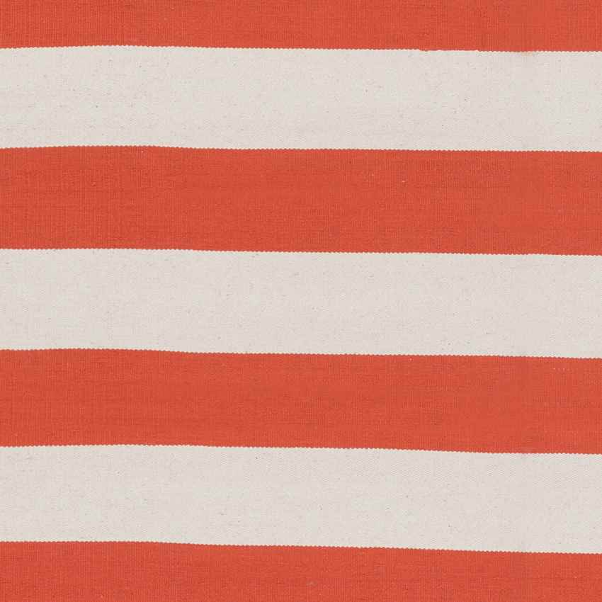 Atlanta Modern Bright Orange Area Rug