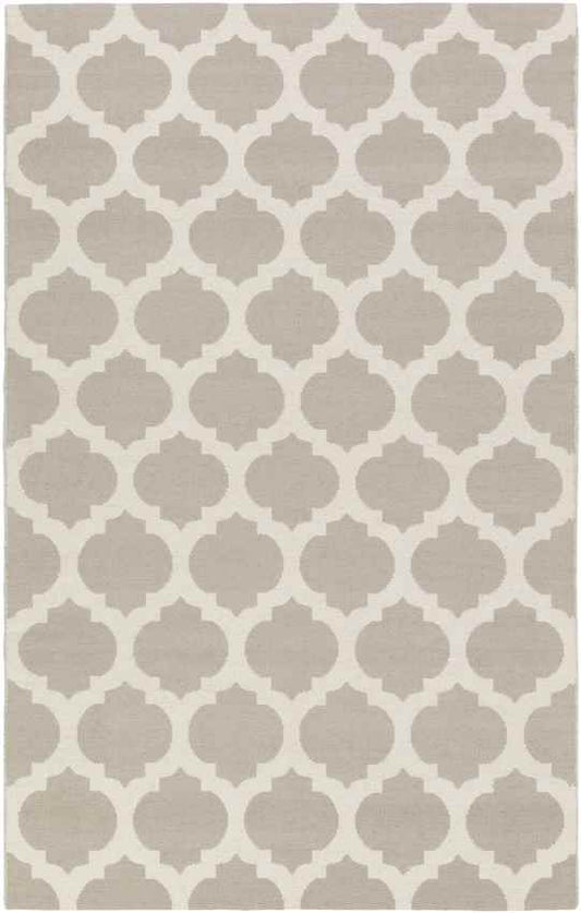 Aubrey Modern Light Gray/Gray Area Rug
