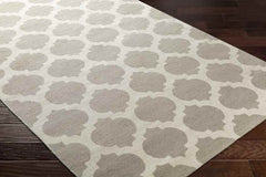 Aubrey Modern Light Gray/Gray Area Rug