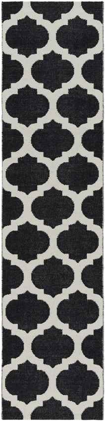 Auburndale Modern Black/Light Gray Area Rug