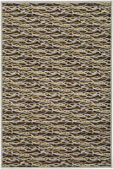 Avenal Modern Brown/Pale Blue Area Rug
