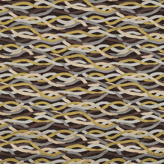 Avenal Modern Brown/Pale Blue Area Rug
