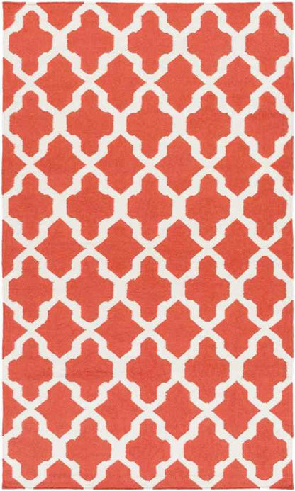 Woold Modern Orange Area Rug
