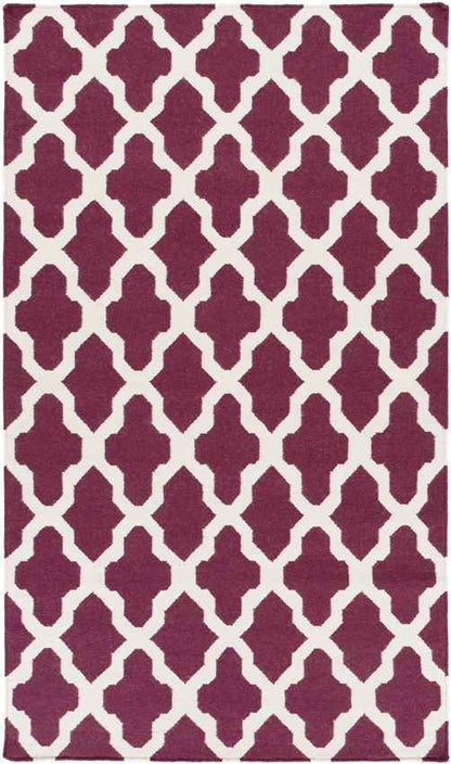 Woold Modern Purple Area Rug