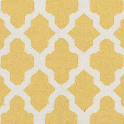 Woold Modern Yellow Area Rug