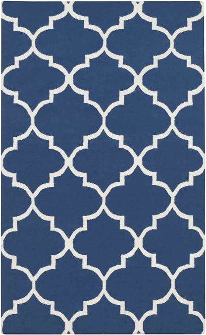 Woord Modern Navy Area Rug