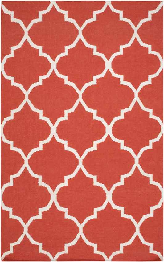 Woord Modern Orange Area Rug