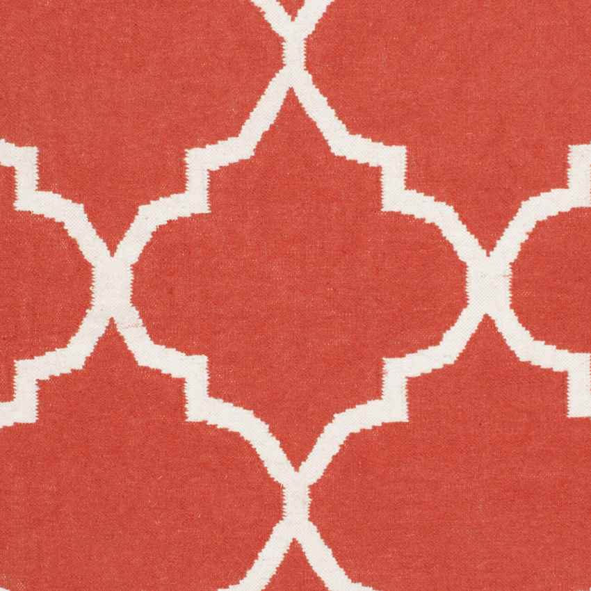 Woord Modern Orange Area Rug