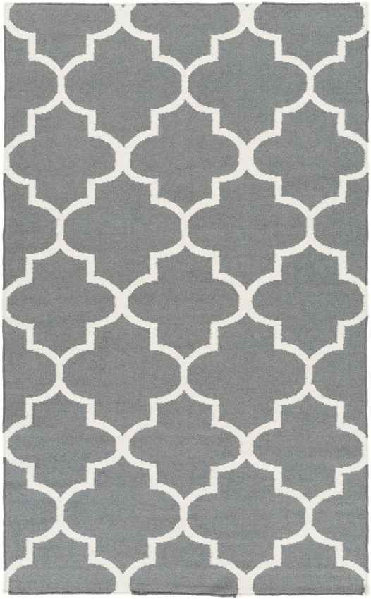Woord Modern Charcoal Area Rug