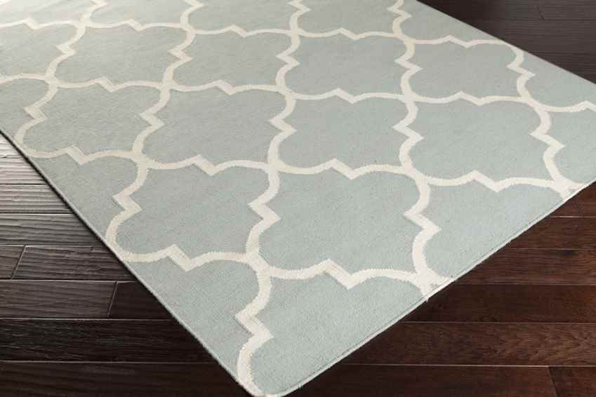 Woord Modern Blue Area Rug