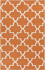 Aventura Modern Orange Area Rug