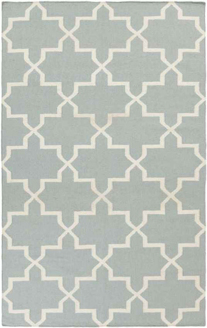 Aventura Modern Sky Blue Area Rug