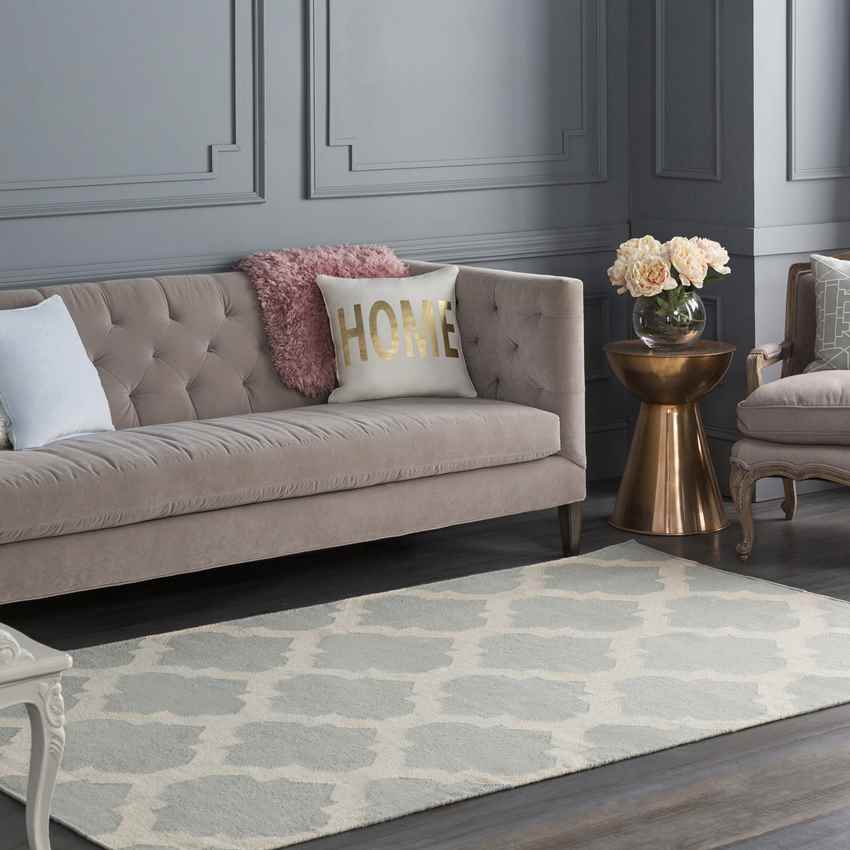 Avera Modern Gray Area Rug