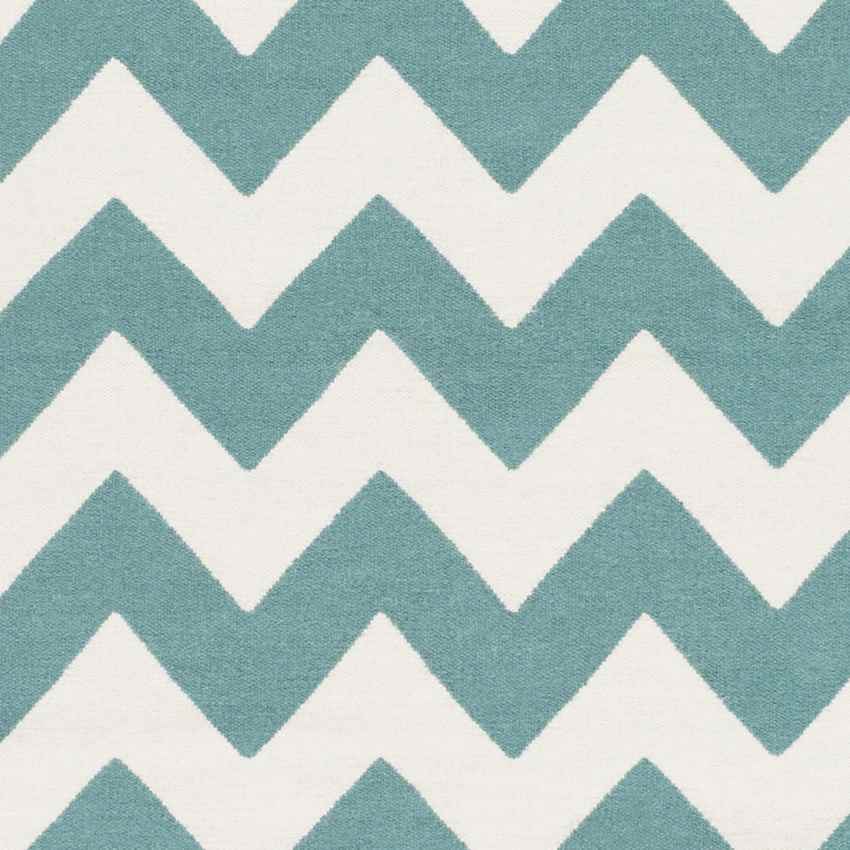Wordragen Modern Teal Area Rug